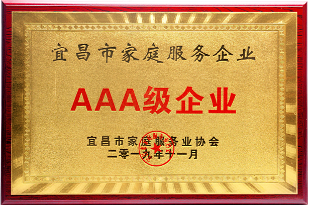 宜昌市家庭服務企業(yè)AAA級企業(yè).png
